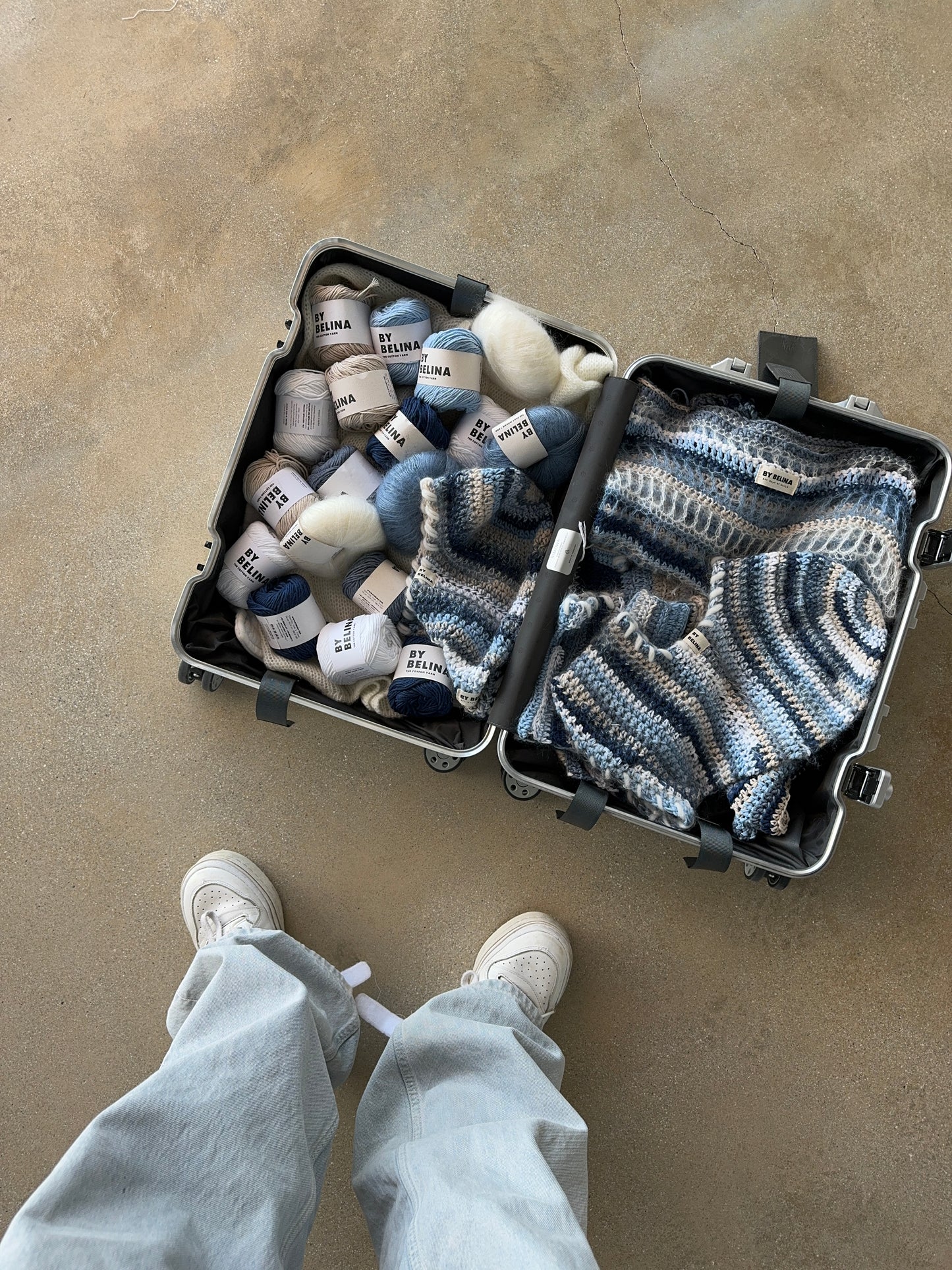 03 COTTON YARN 'LIGHT BLUE'