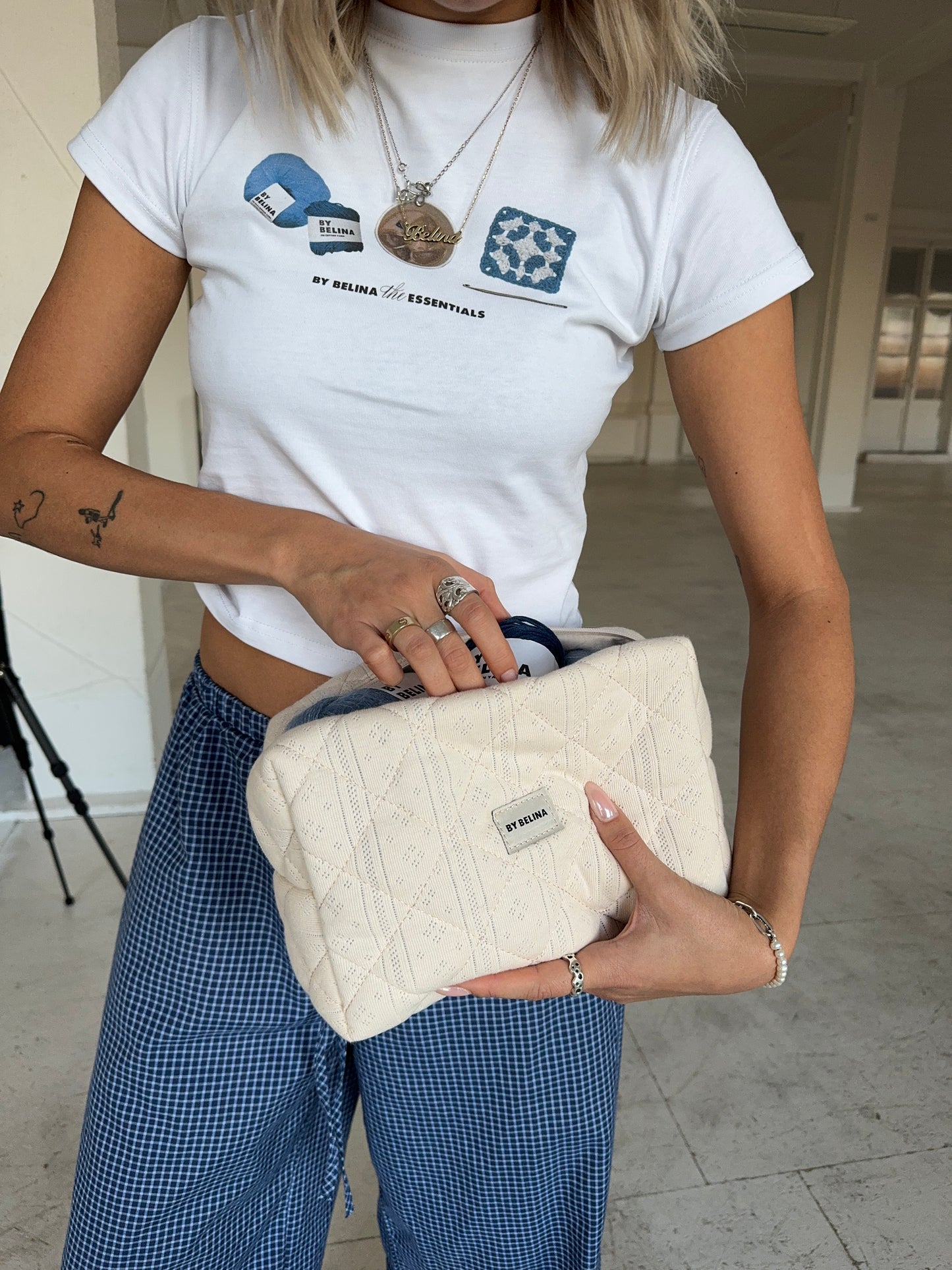 BY BELINA CROCHET BAG