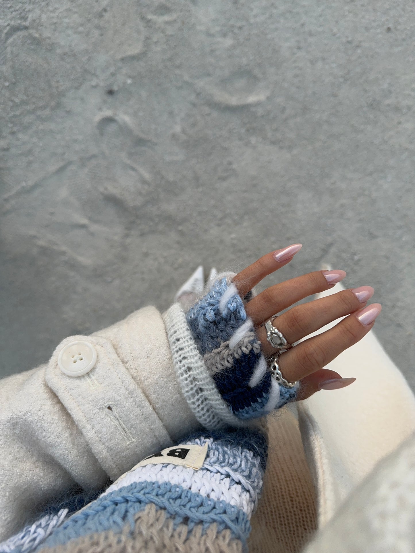 (PRINT ONLY) CROCHET SET 04 'BEANIE + HAND WARMERS'