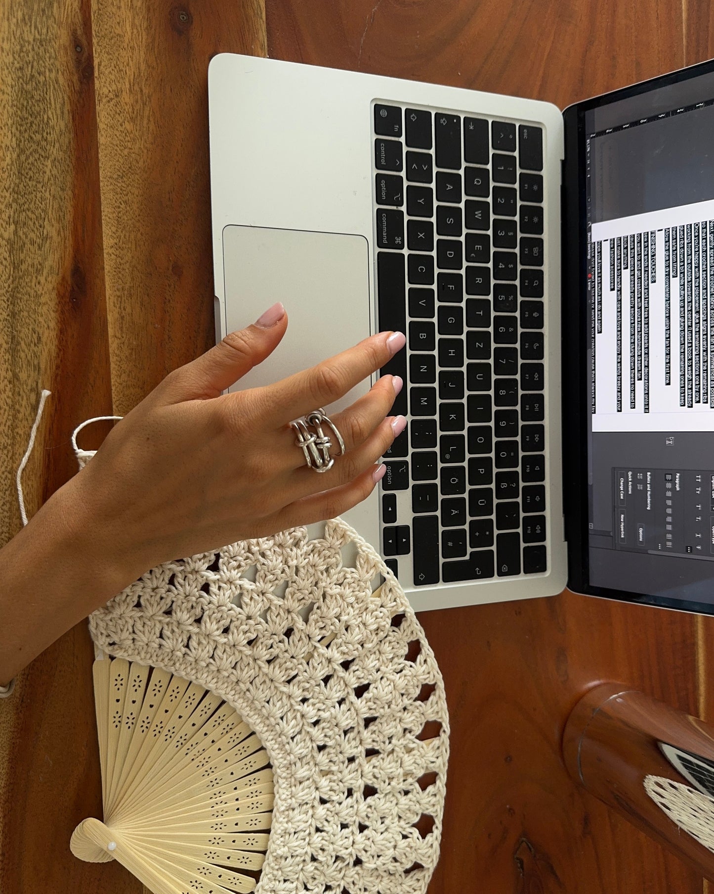PDF PATTERN + CHART - Crochet Fan