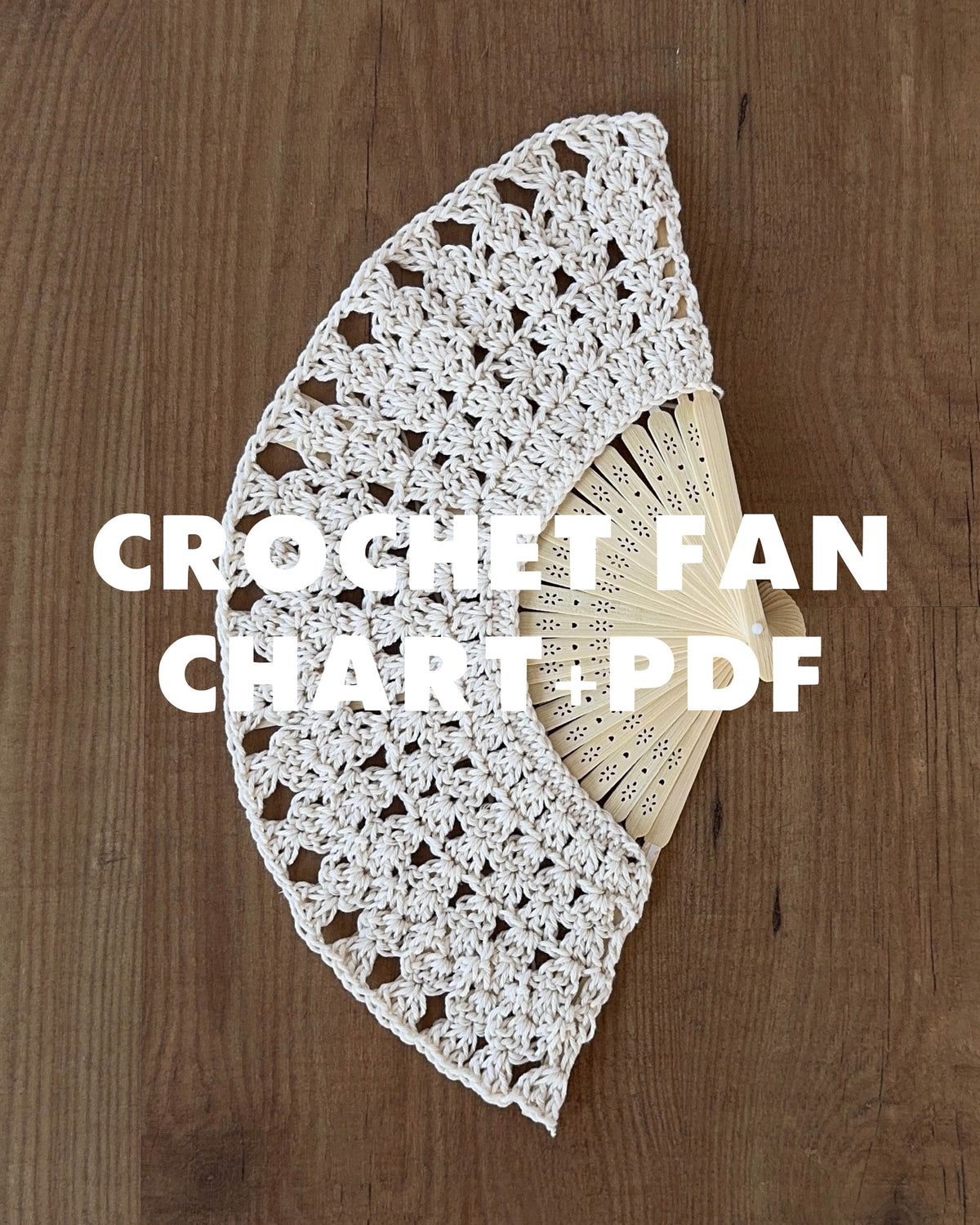 PDF PATTERN + CHART - Crochet Fan