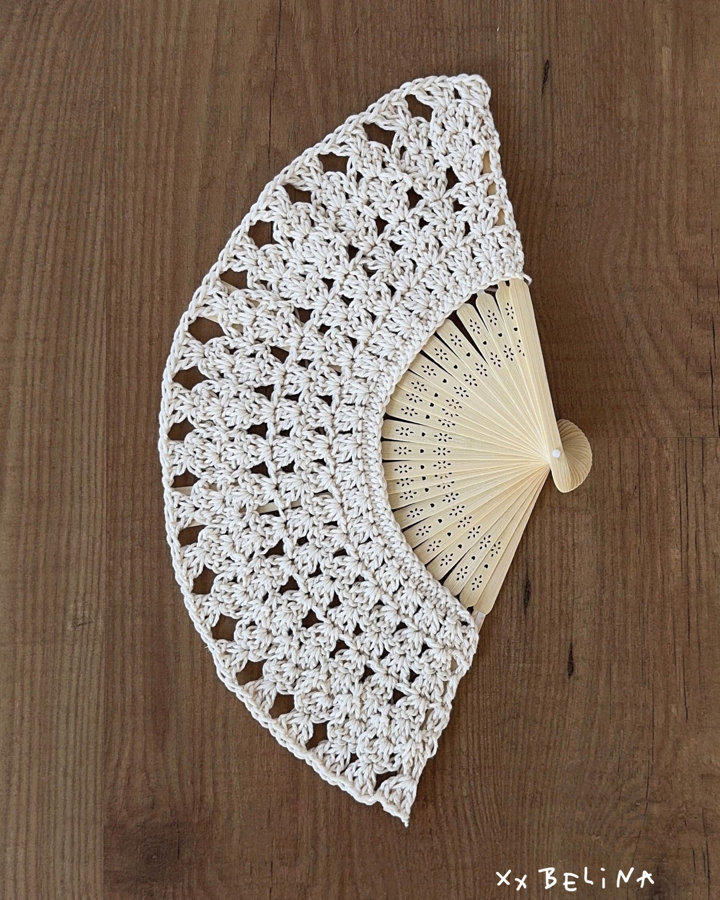 PDF PATTERN + CHART - Crochet Fan