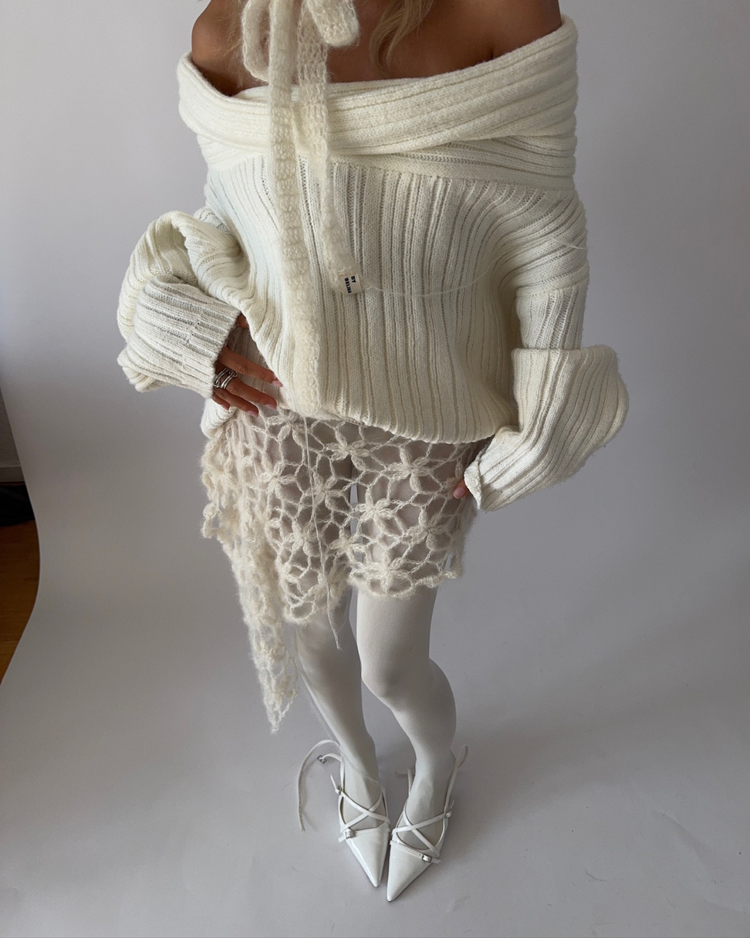 CROCHET SET 04 'THE FLOWER WRAP SKIRT'