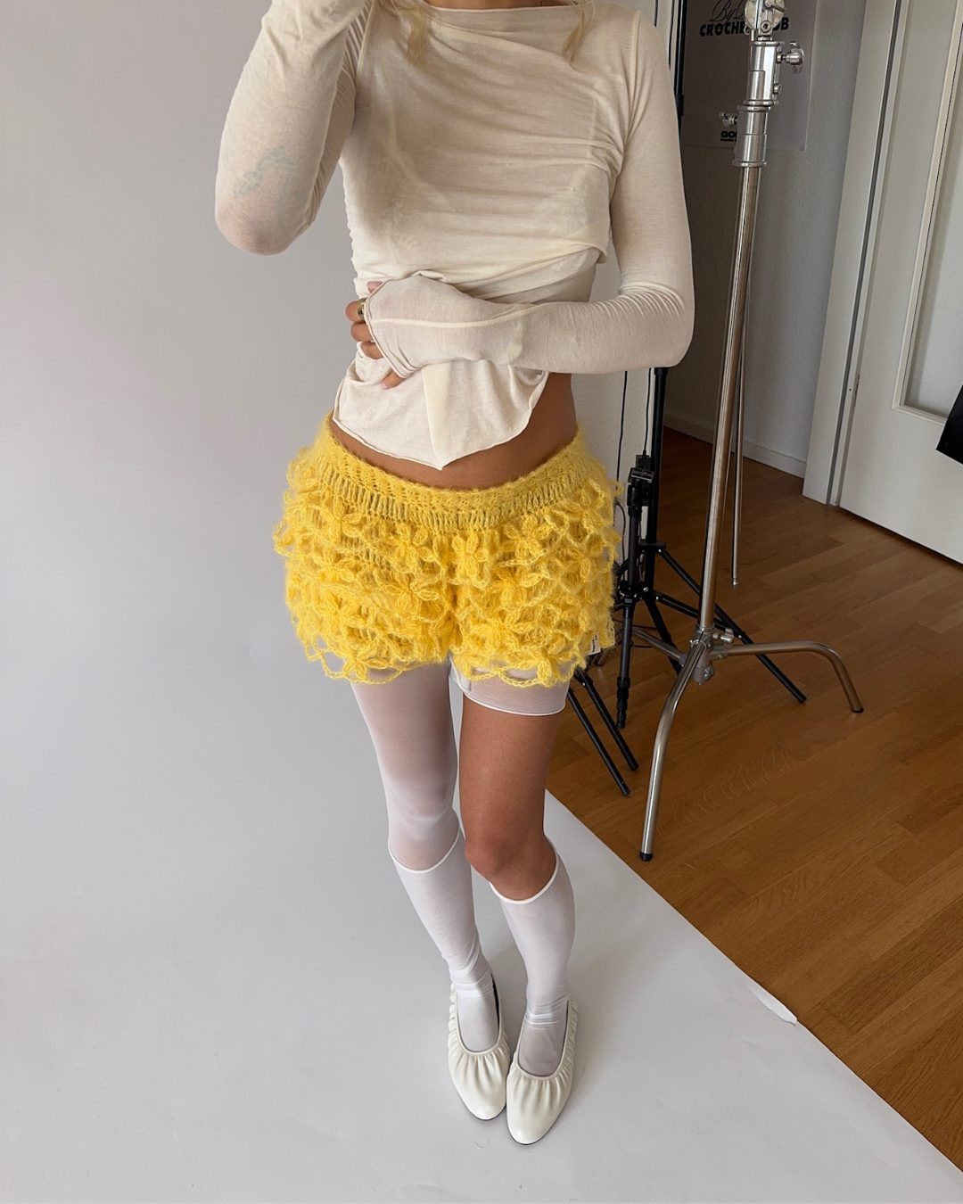 CROCHET SET 07 'THE FLOWER SHORTS'