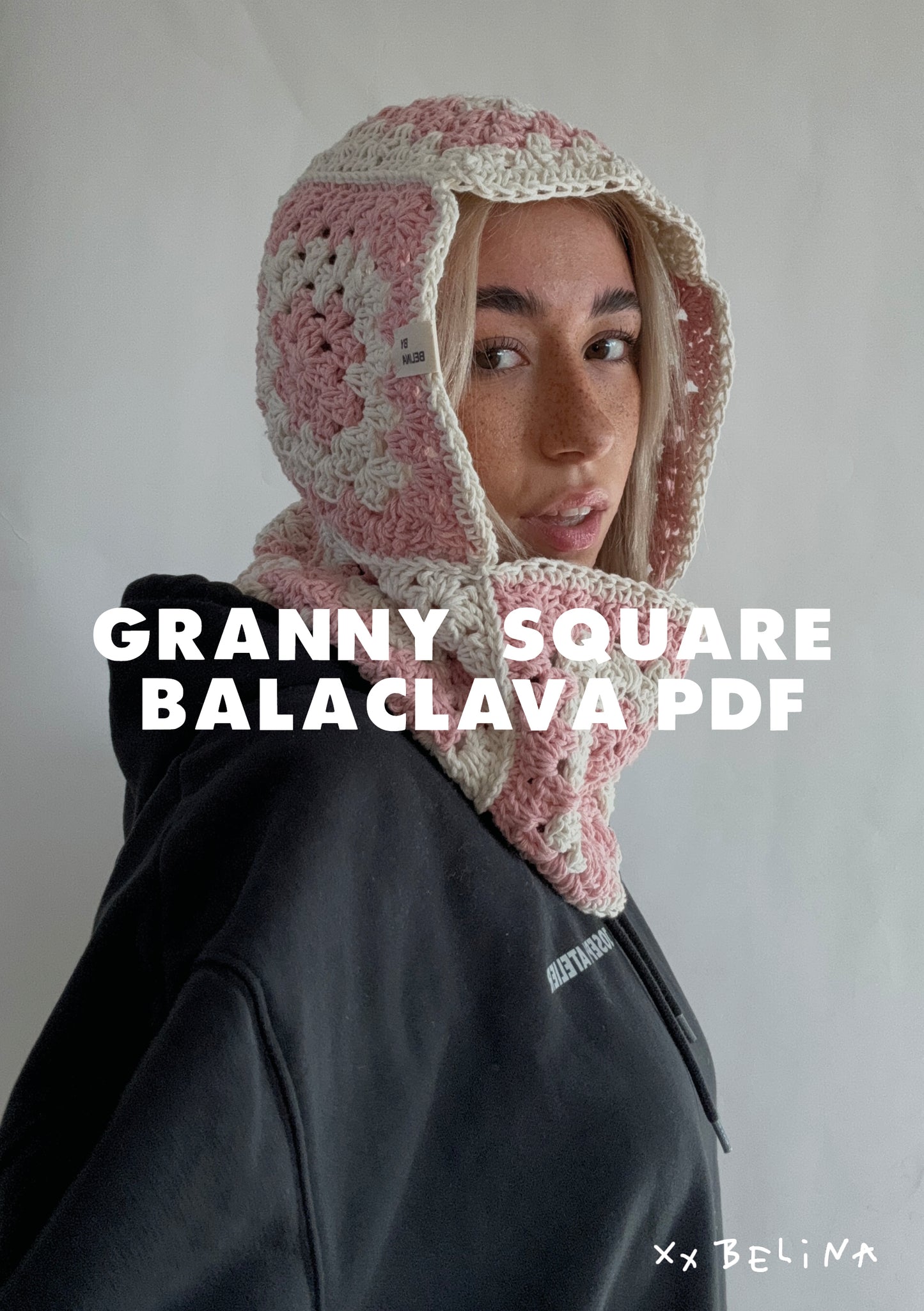 PDF PATTERN - Granny Square Balaclava
