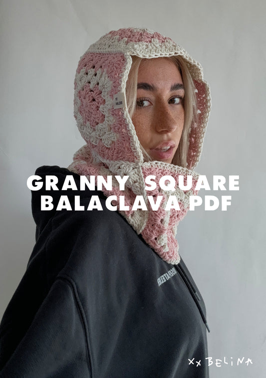 PDF PATTERN - Granny Square Balaclava