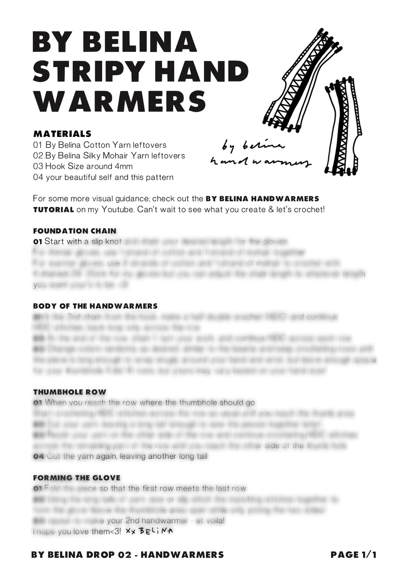 PDF PATTERN - Balaclava