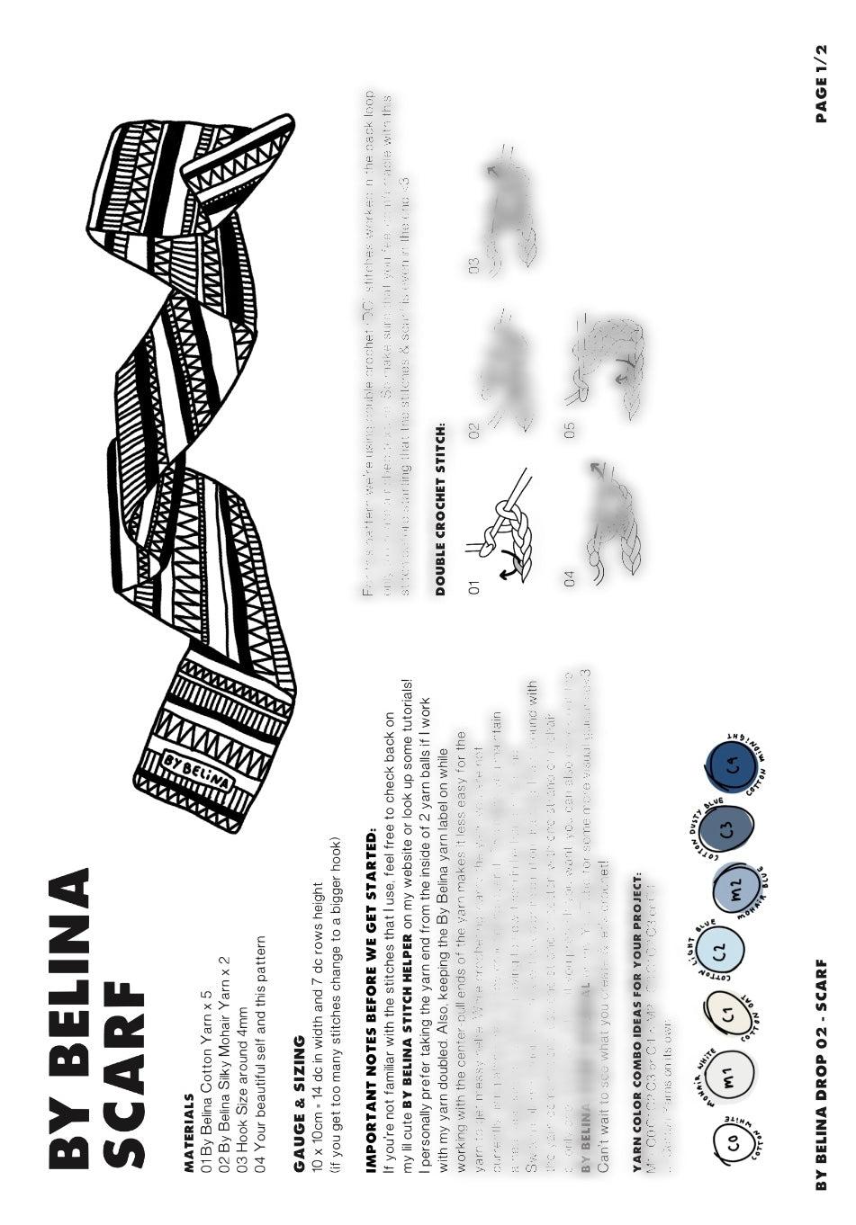 PDF PATTERN - Scarf