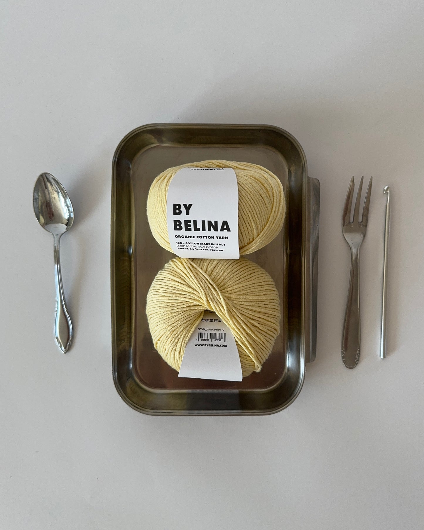 04 COTTON YARN 'BUTTER YELLOW'