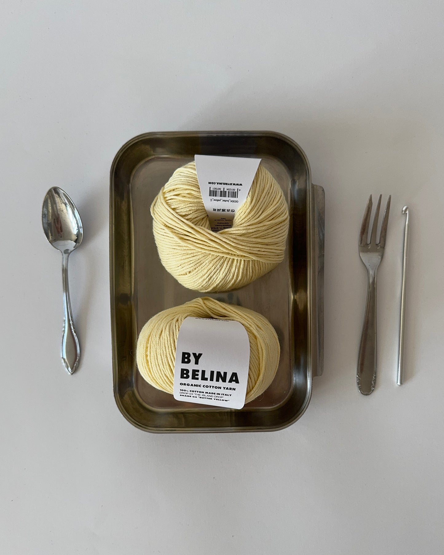 04 COTTON YARN 'BUTTER YELLOW'