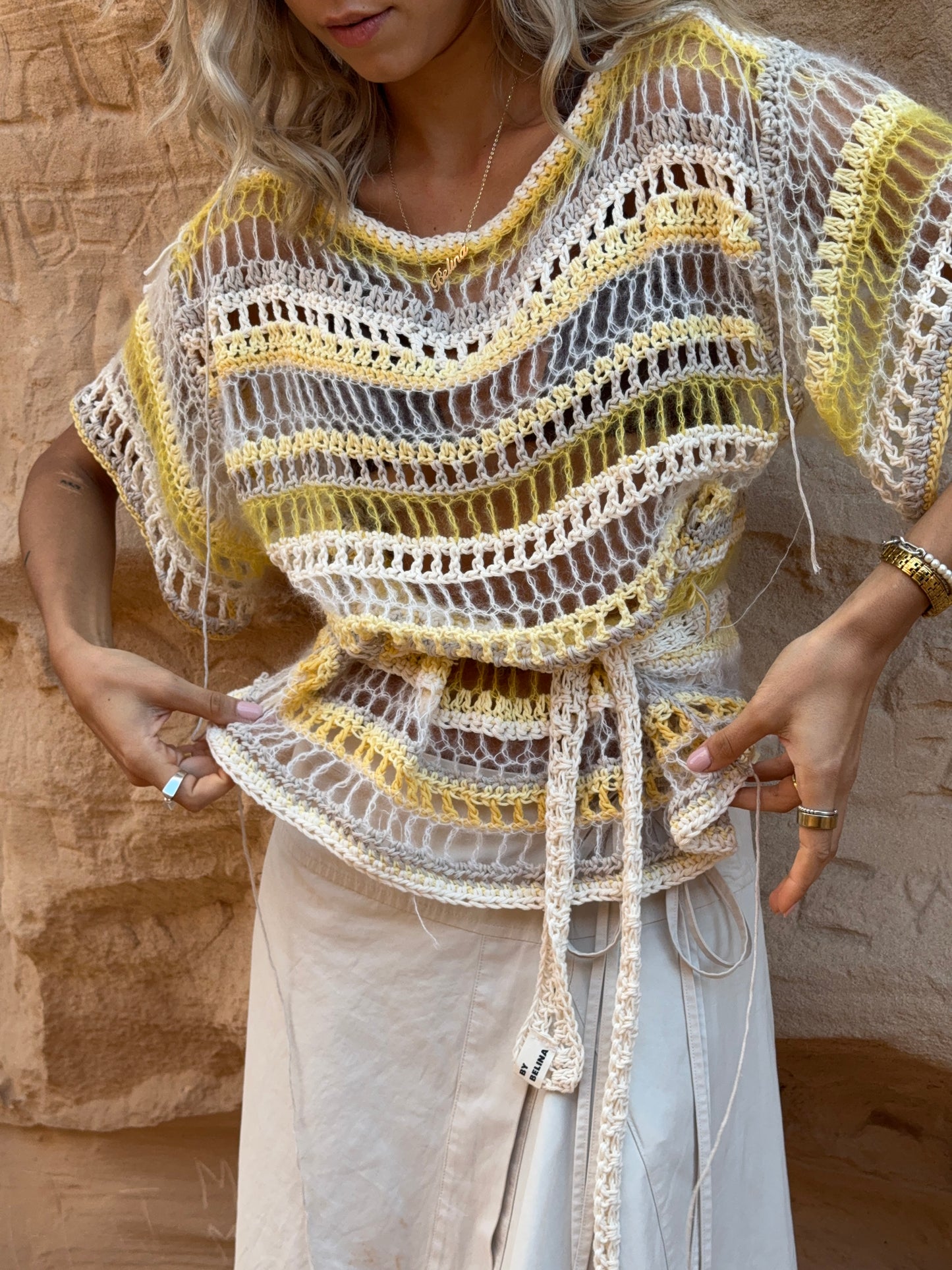 CROCHET SET 05 'WRAP TOP'