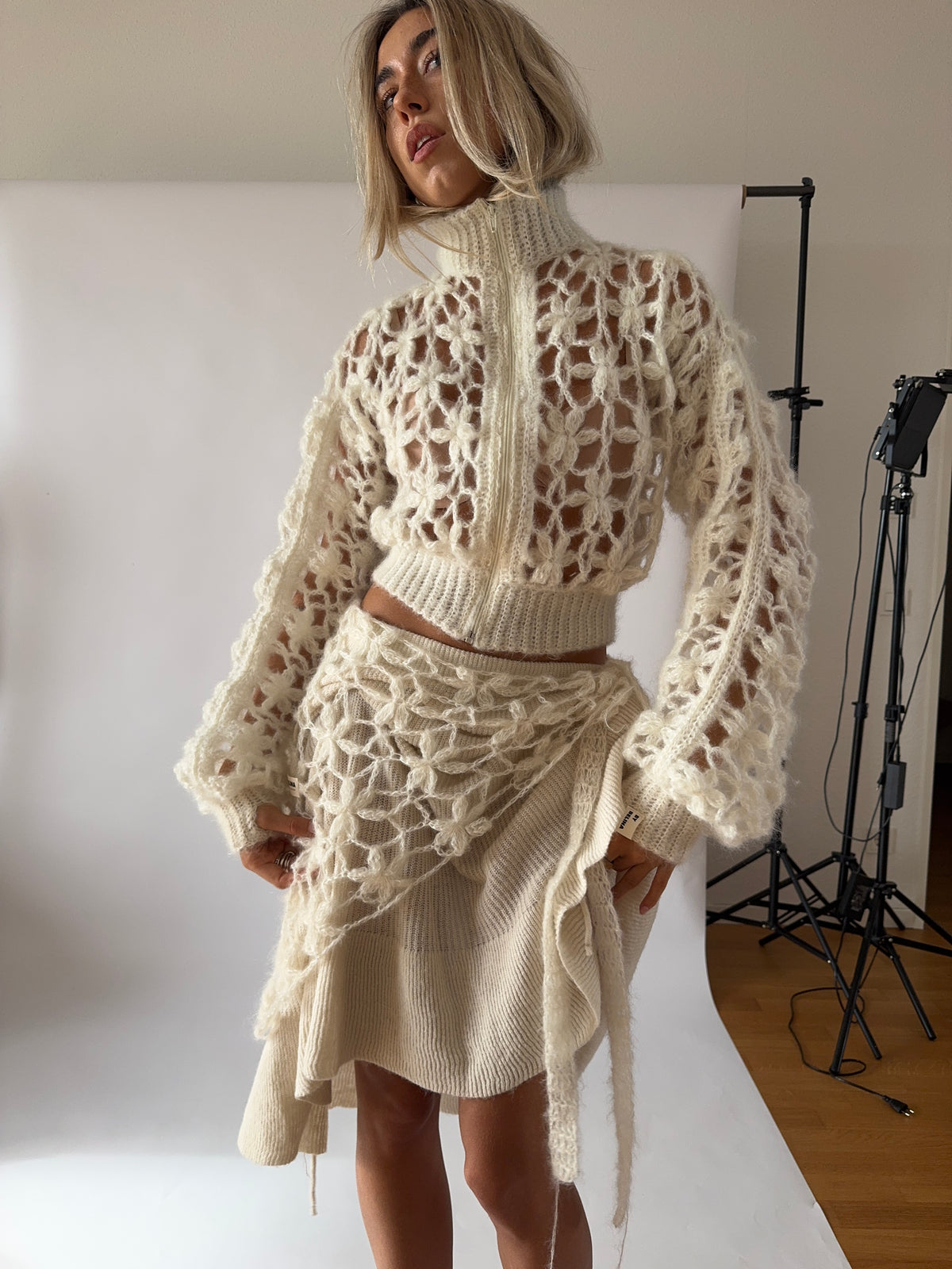 PDF PATTERN - Flower Zip Jacket