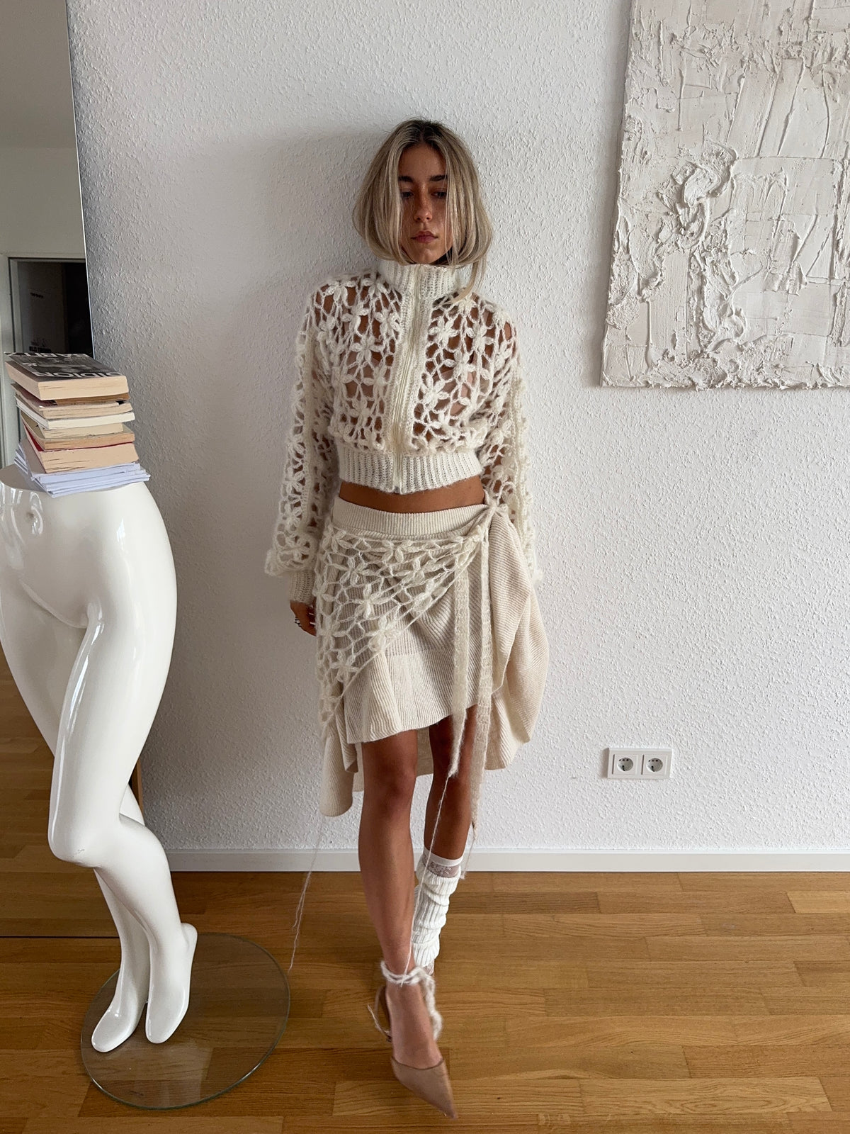 PDF PATTERN - Flower Zip Jacket