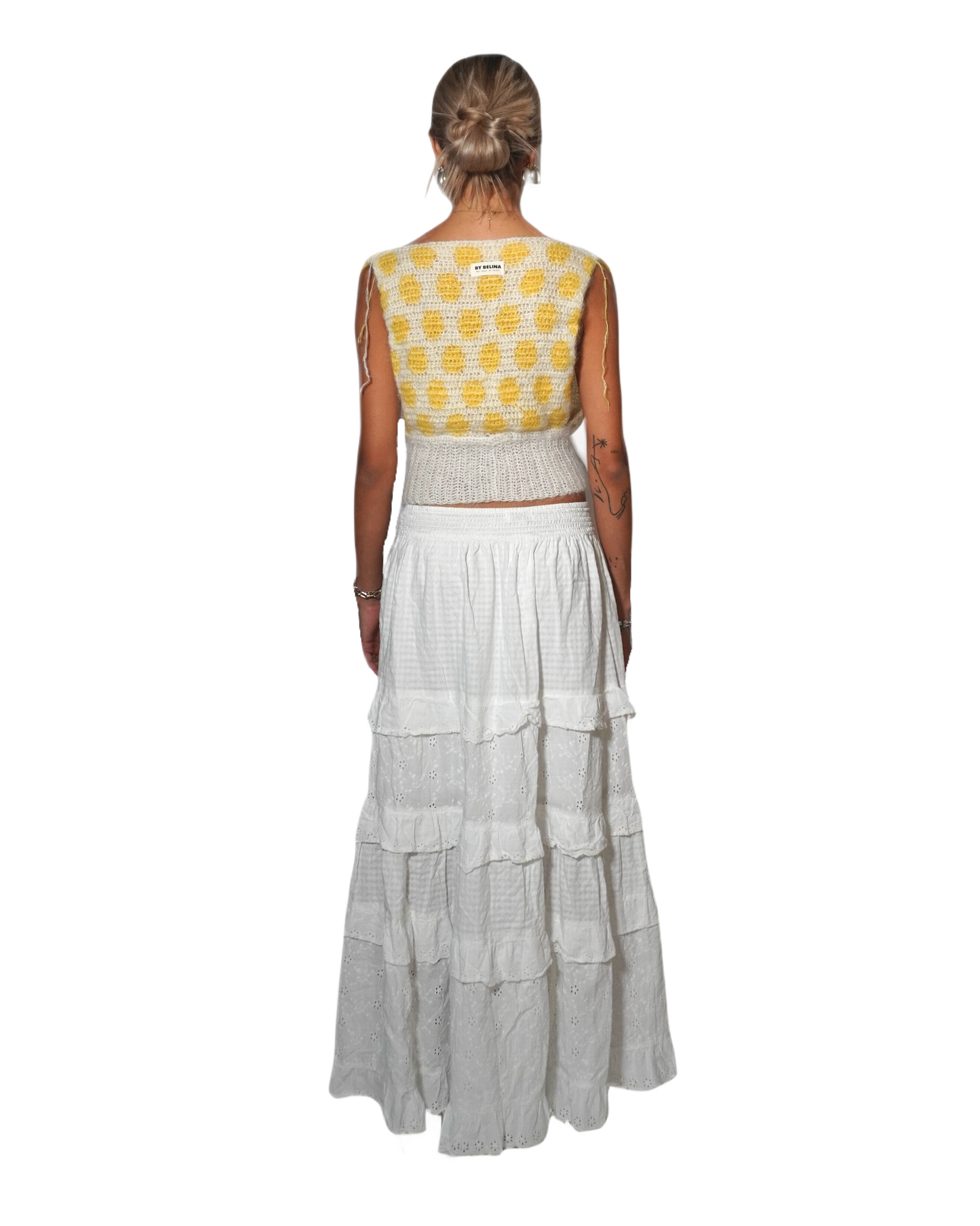 CROCHET SET 03 'DOTTED MOHAIR TOP'