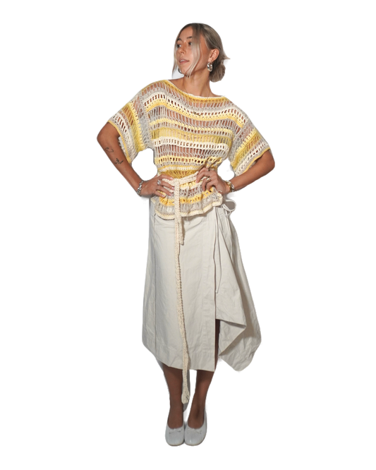 CROCHET SET 05 'WRAP TOP'