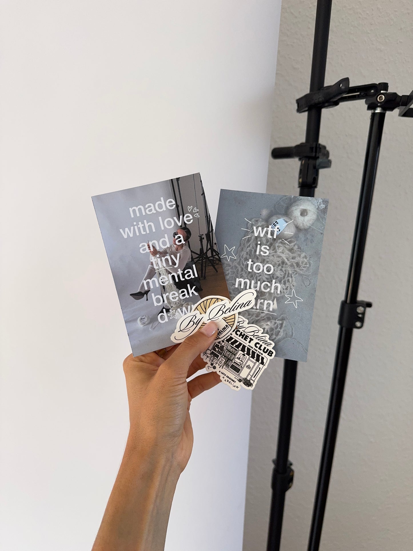 Print Set Flower Postcards + Stickers
