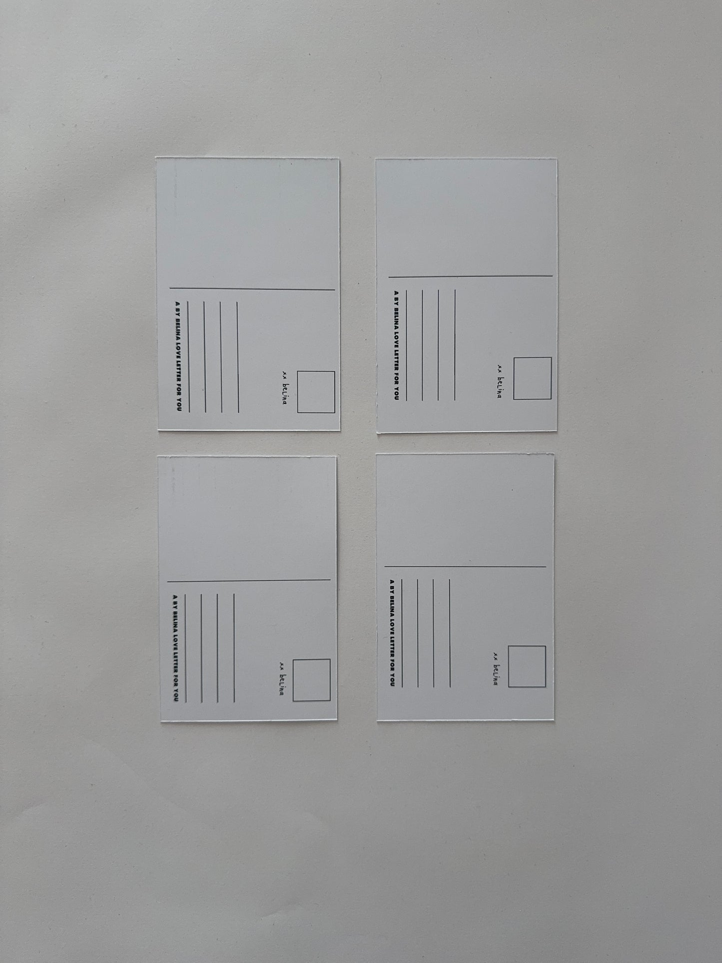 Print Set Flower Postcards + Stickers