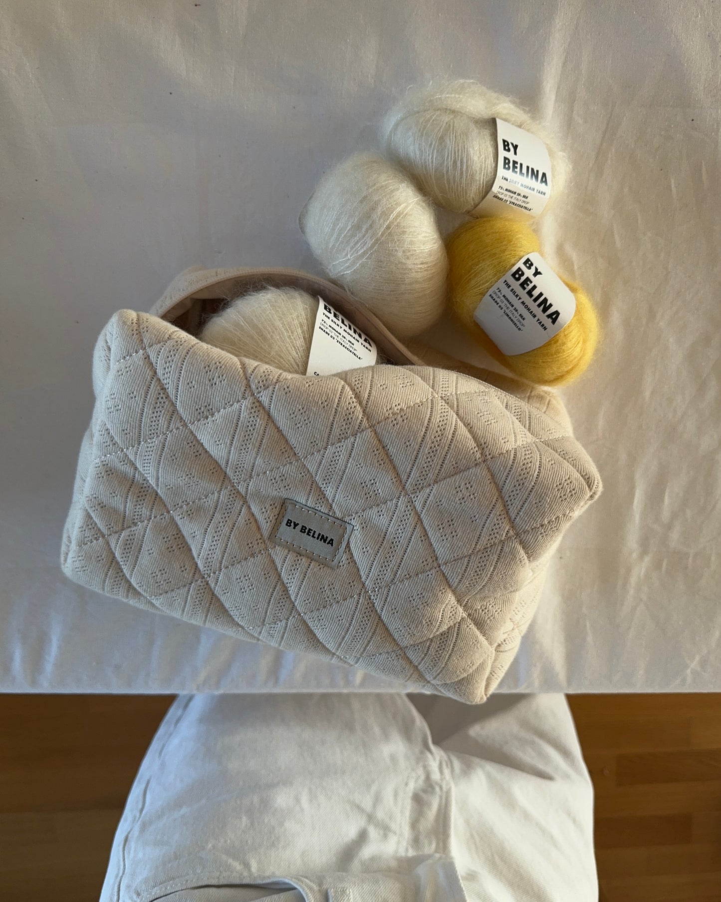 BY BELINA CROCHET BAG