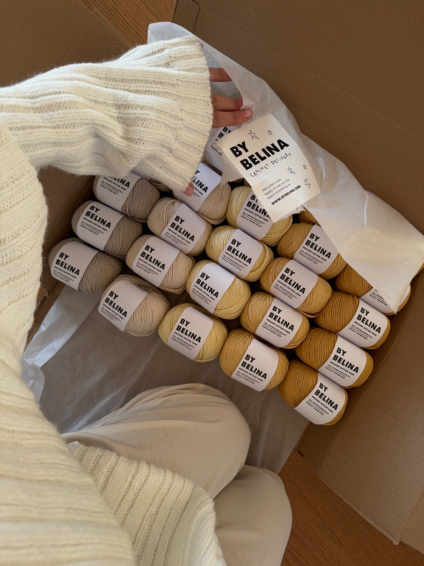 06 COTTON YARN 'DESERT SAND'