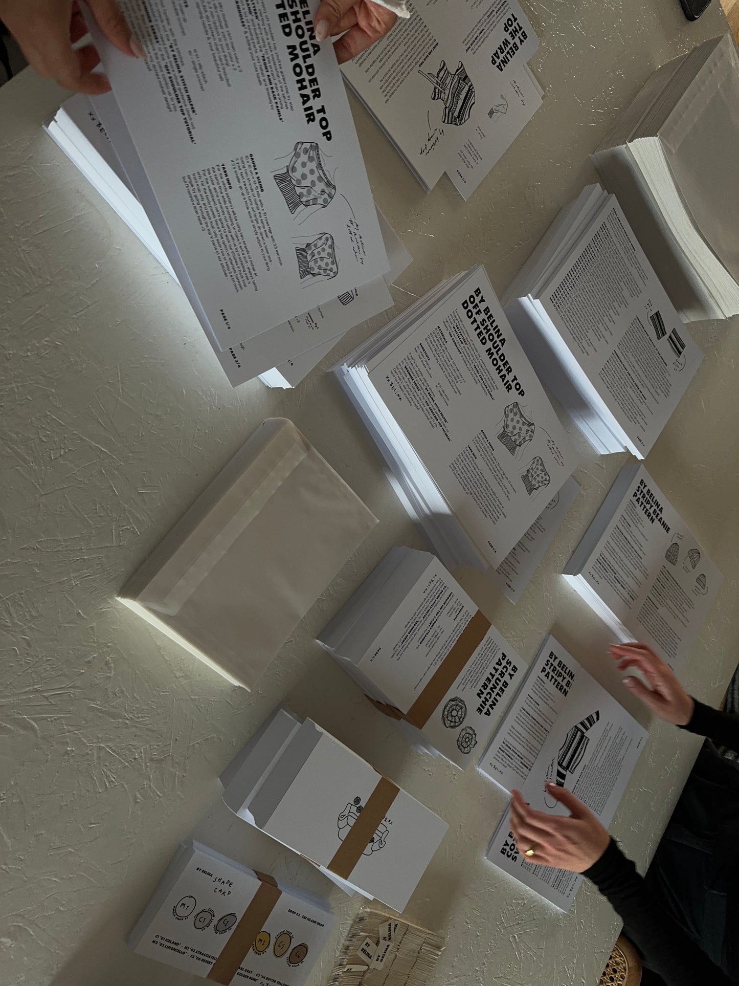 CROCHET SET 03 'DOTTED MOHAIR TOP'