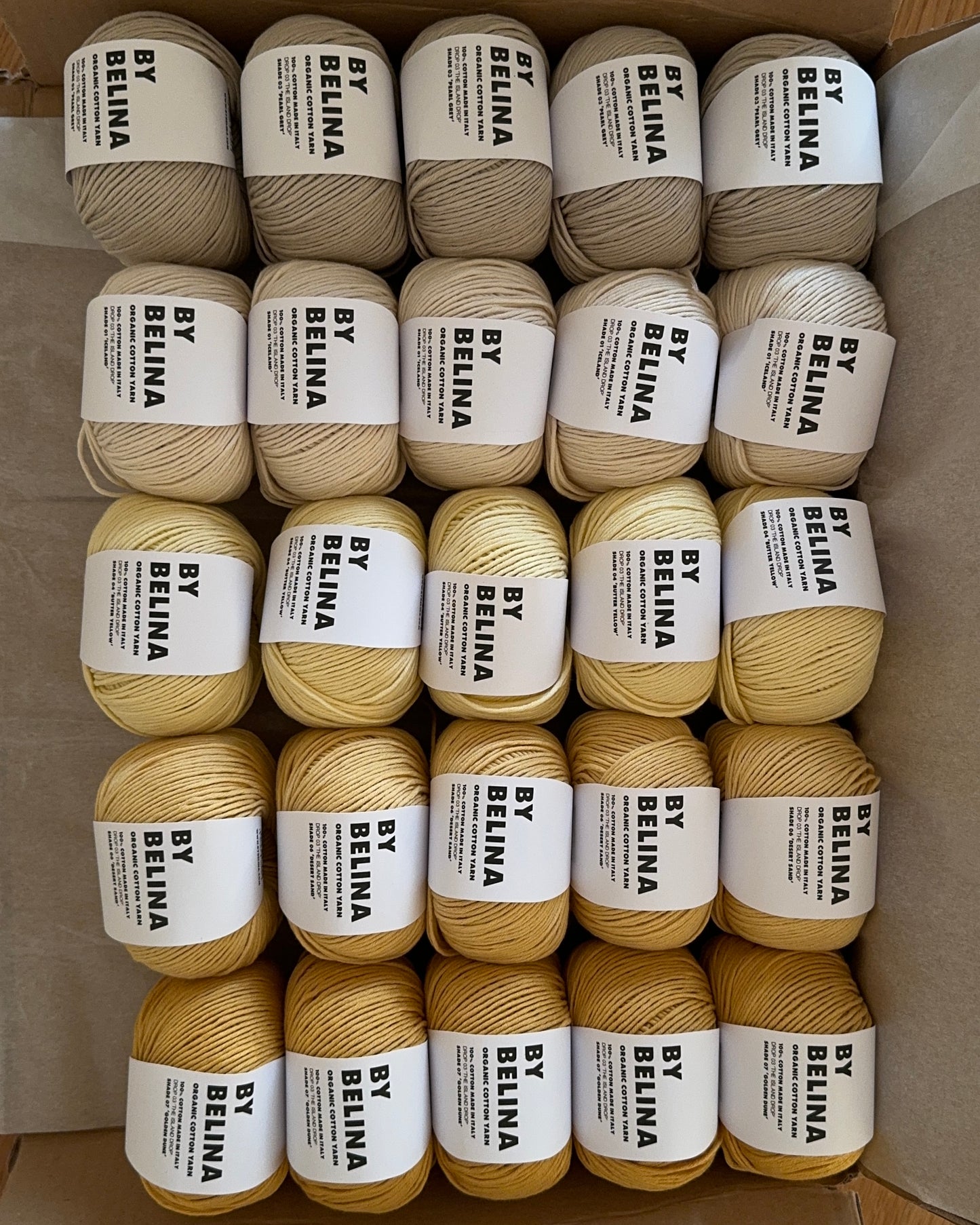 01 COTTON YARN 'ICELAND' (SOLD OUT)