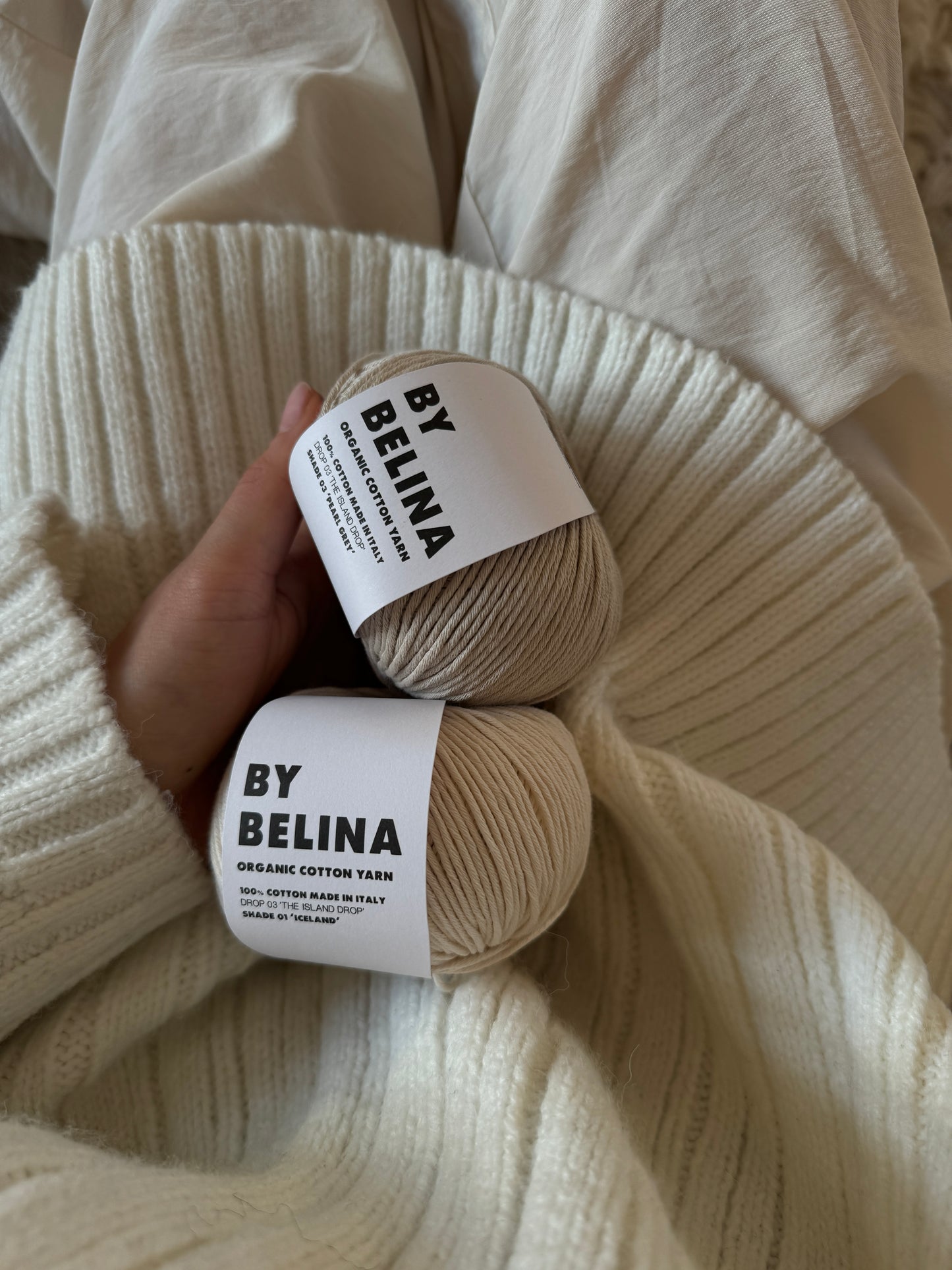 03 COTTON YARN 'PEARL GREY'