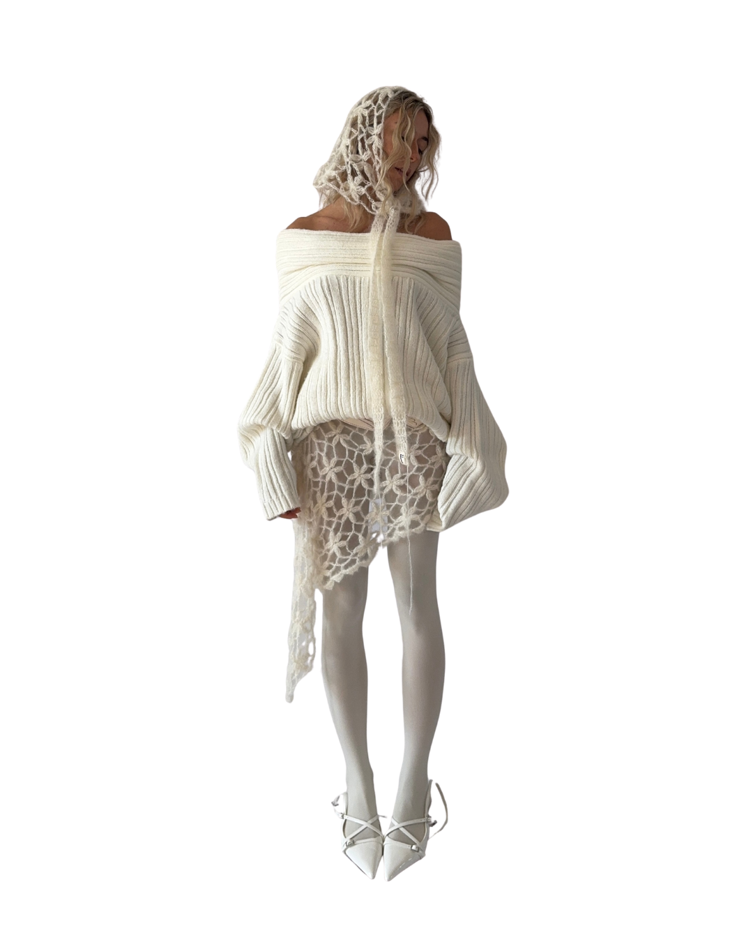 CROCHET SET 04 'THE FLOWER WRAP SKIRT'